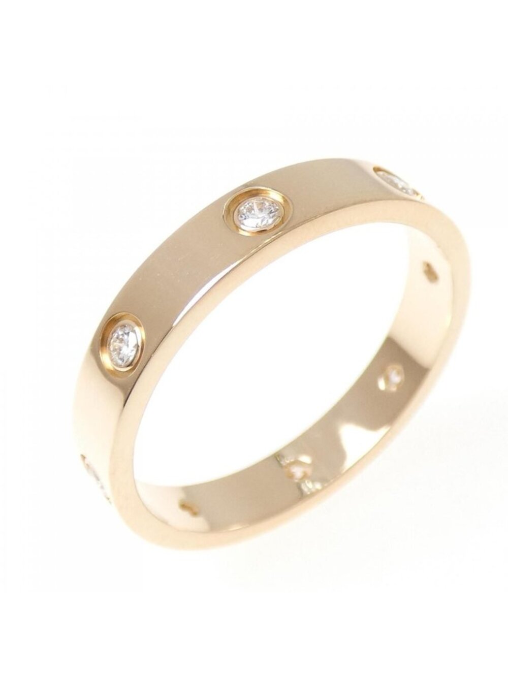 Cartier Mini Love Full Diamond Ring